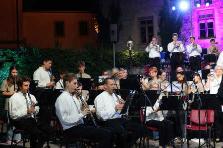 27. poletni večer ob Dnevu državnosti koncert Godbe Cerknica 47 Foto Ljubo Vukelič